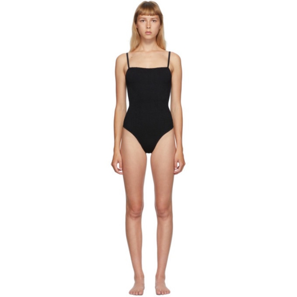 Hunza G Maria Black One Piece